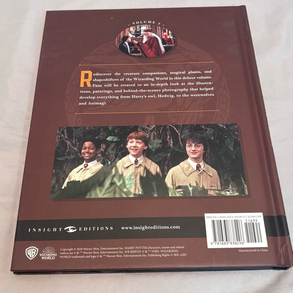 Harry Potter Film Vault Books 5 6 7 8 Phoenix Quidditch Triwizard Castle Plants+ - Picture 3 of 10